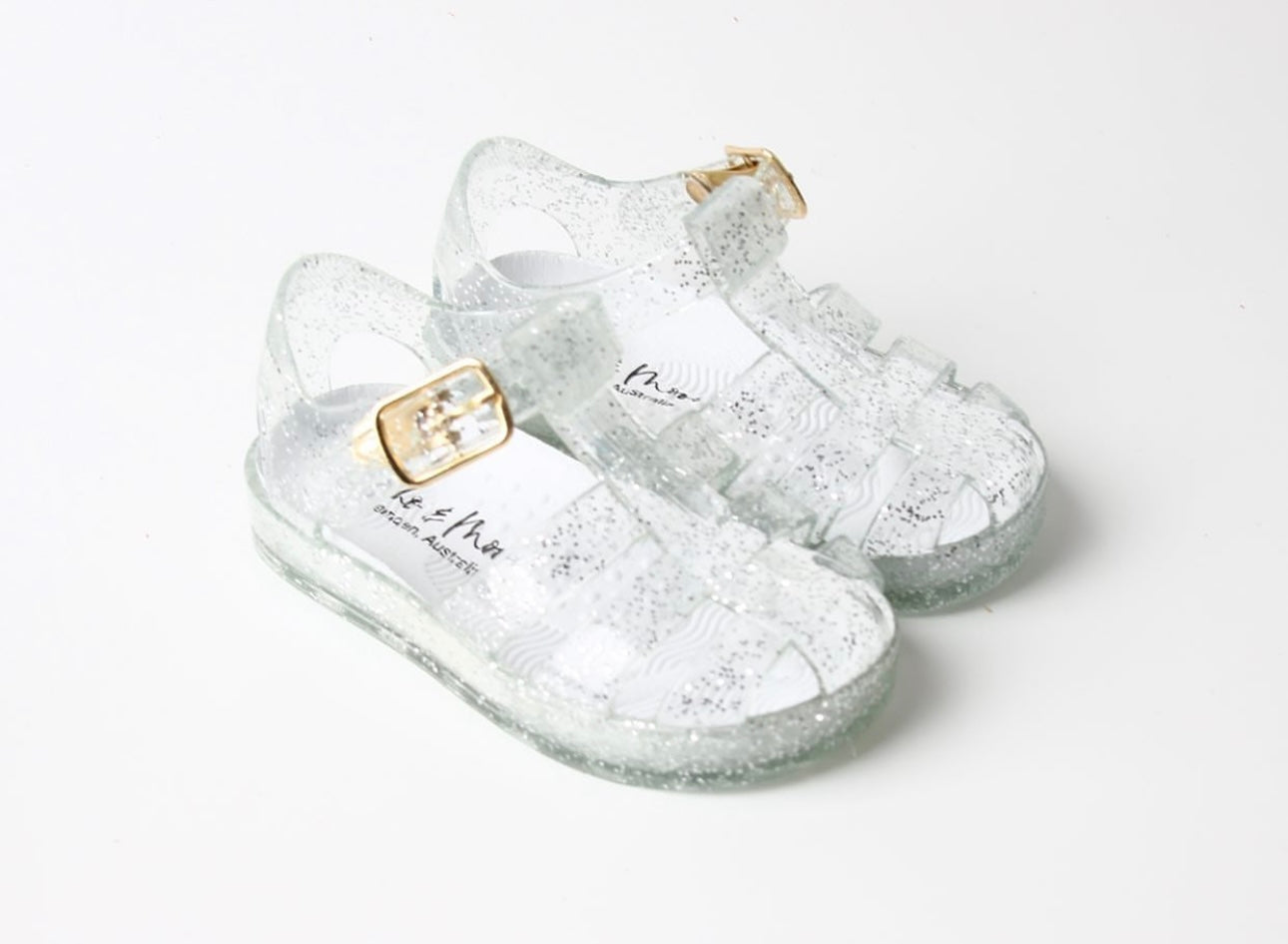 Glitter Bug Jelly Sandal