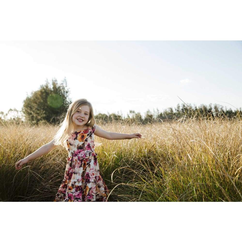 Happy Floral Dress - Childrens