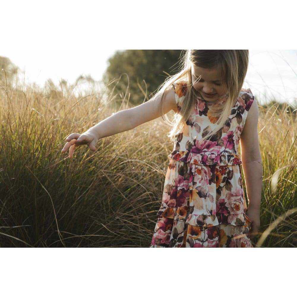 Happy Floral Dress - Childrens