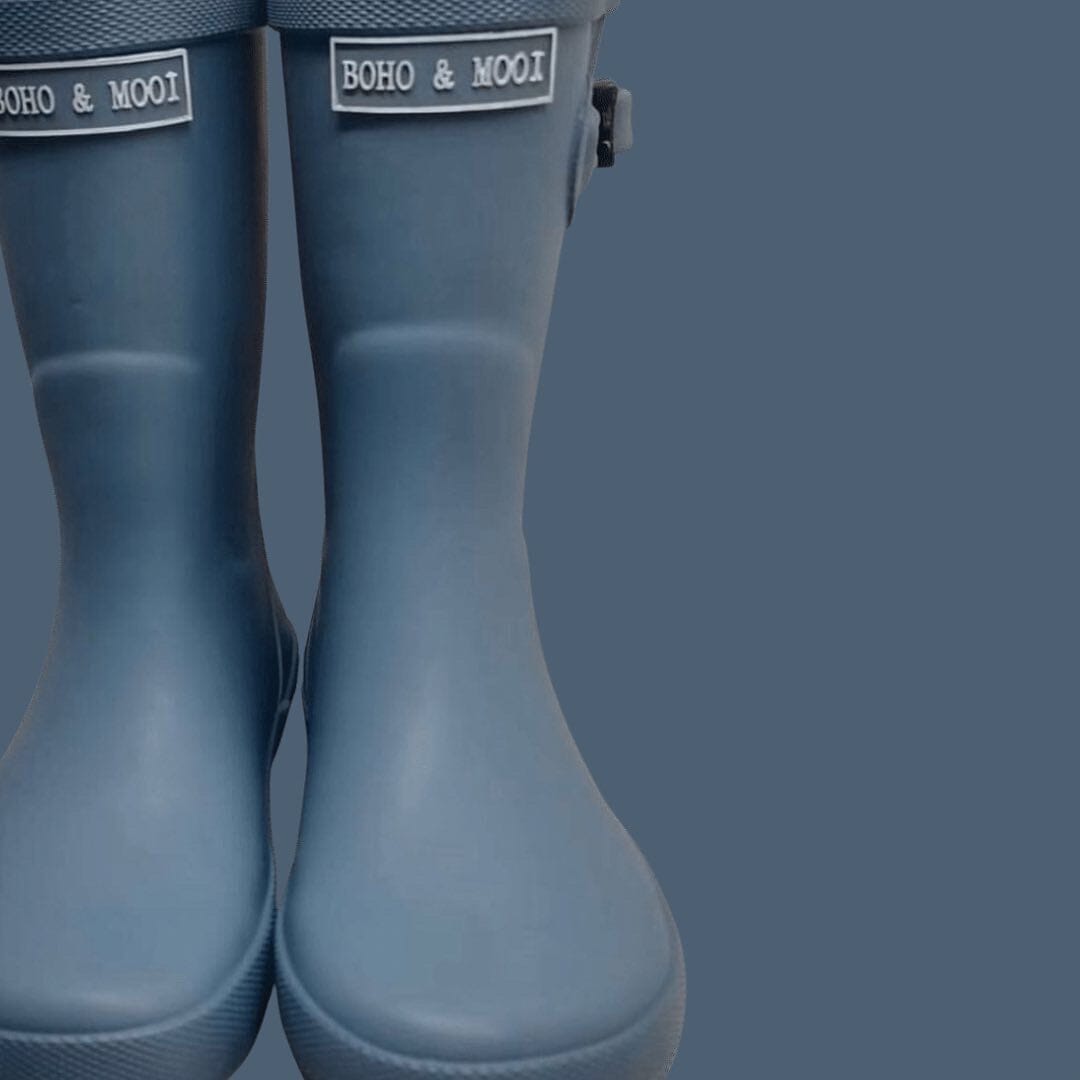 Ducky Blue Kids Welly Gumboots